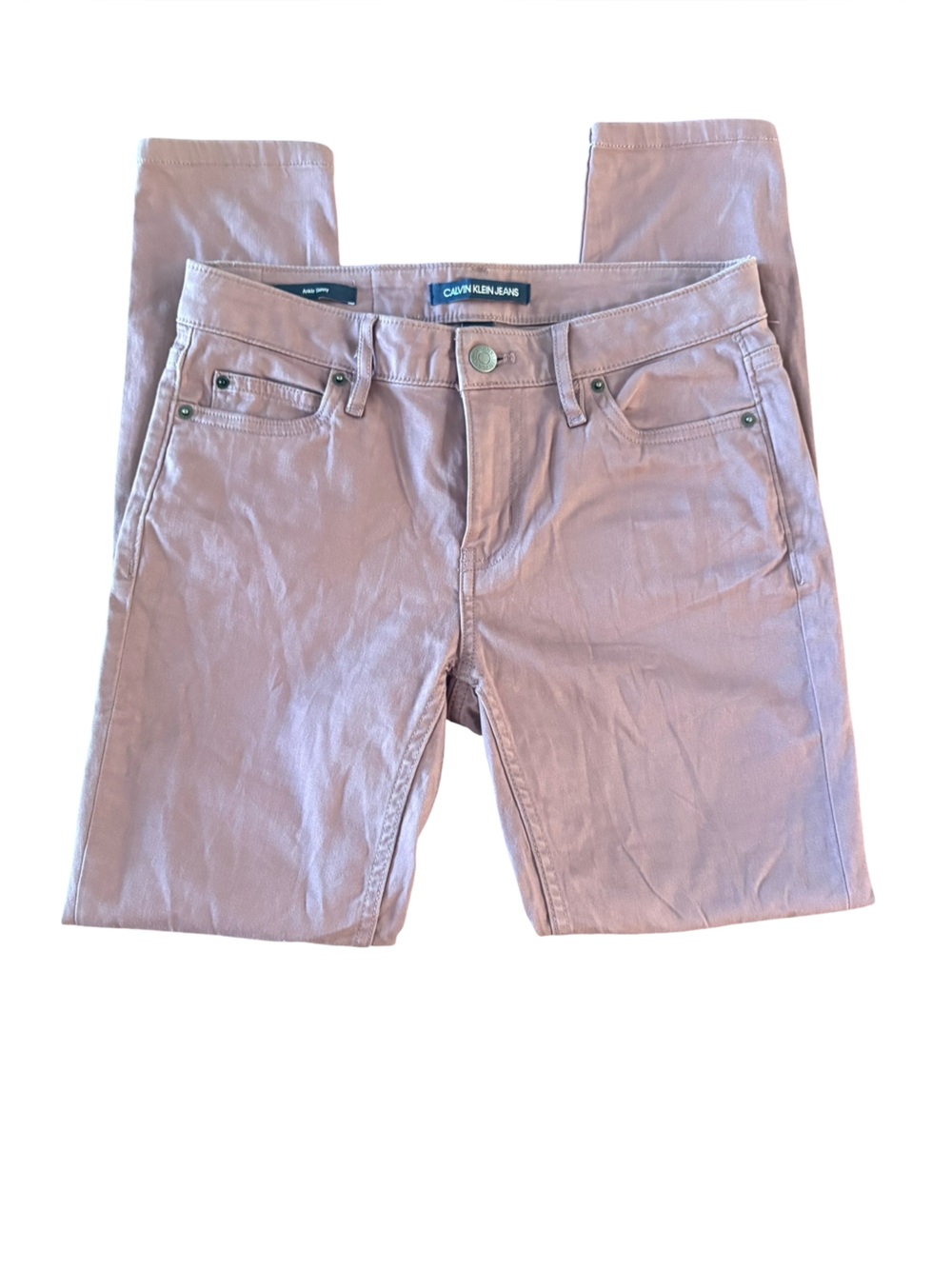 Calvin Klein Jeans Skinny Straight Leg Women’s Jeans in Dusty Lavender Size 2